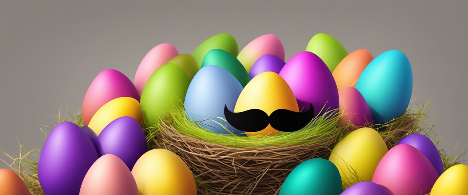 How the Cardboard Mustache Hops into Your Easter: Quirky Fun for Everyone!